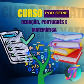 Matemática, Português e Redação (Curso por Série) 2026